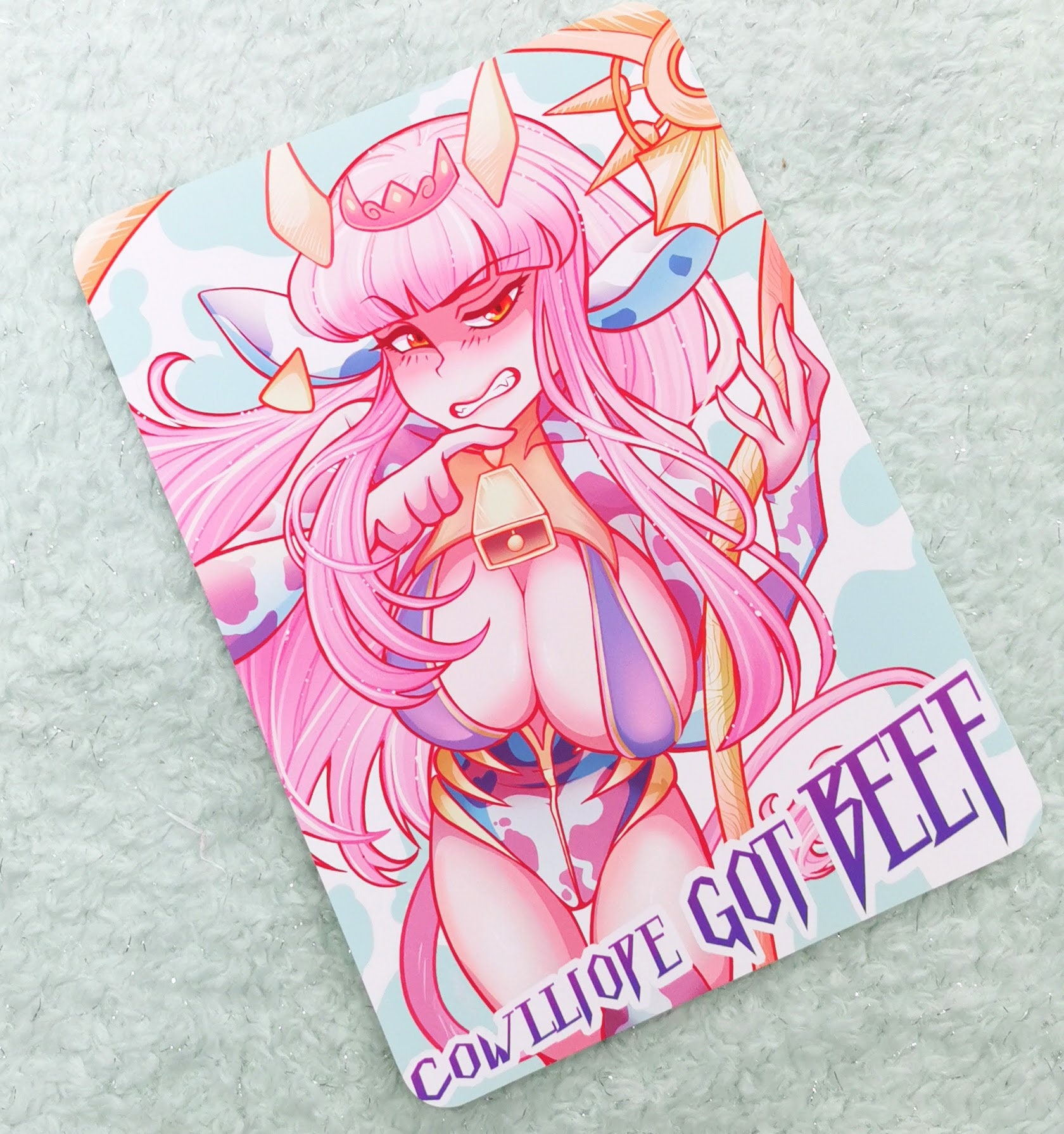 Cowlliope Moori Vtuber Hololive EN Print A5/A4/A3 Print - Etsy Sweden