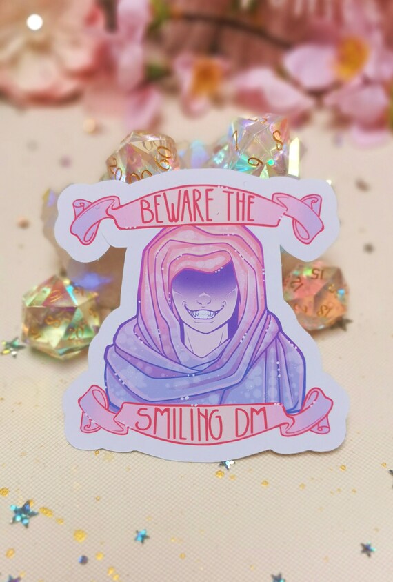 D D Pastel Beware The Smiling Dm Dnd Dungeons And Dragons 5e Etsy