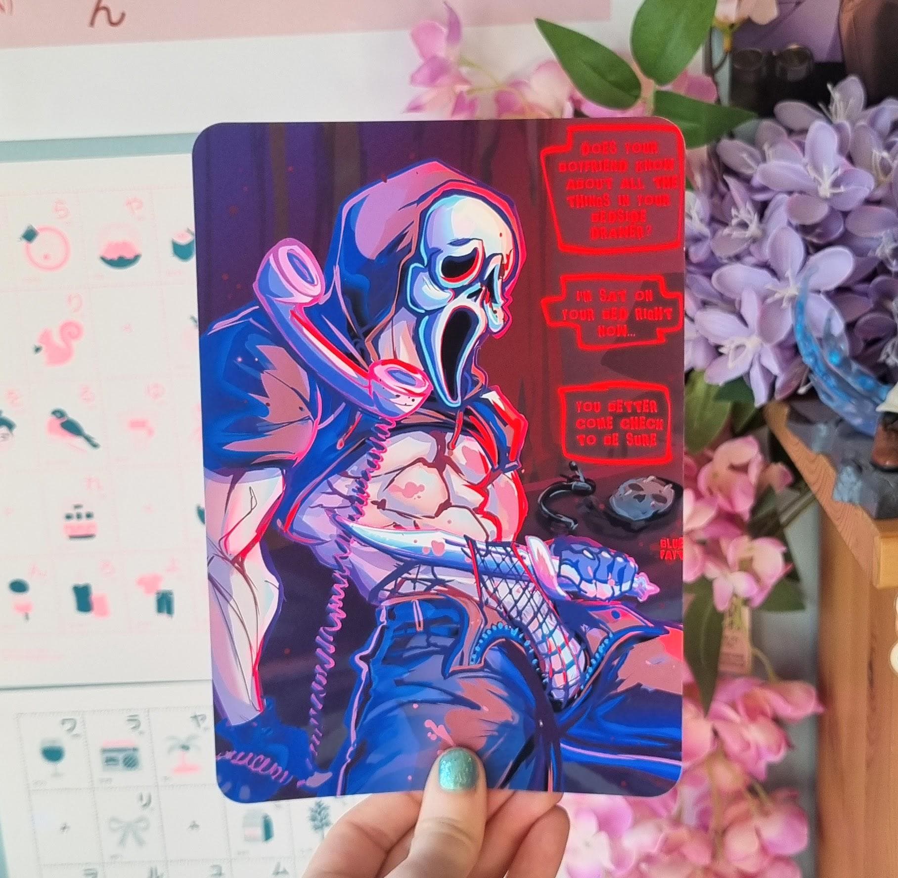 Ghost Killer Print NSFW A5A4A3 - Etsy