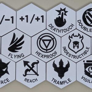 Magic the Gathering mtg Counters 13 Pieces Plastic - Etsy