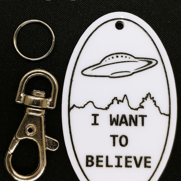 I want to Believe Keychain - X-Files