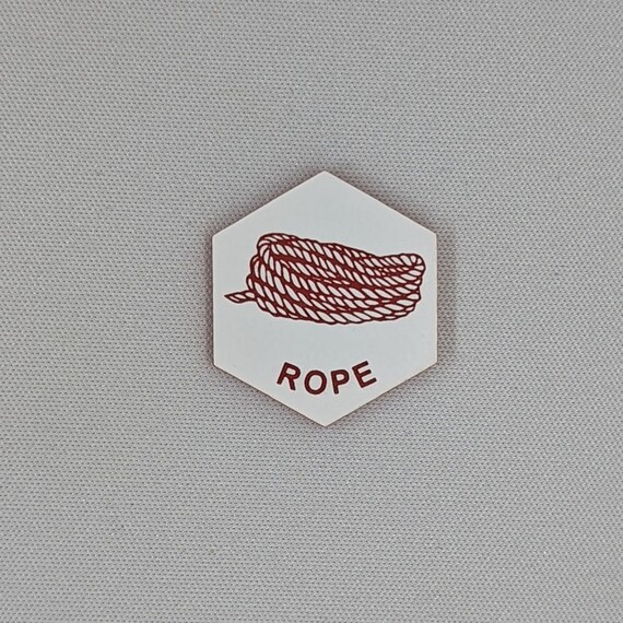 Rope v3 Tokens Plastic Laser Engraved Magic the Etsy