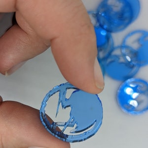 Aangepaste L5R Accessoire Crane Clan MON Tokens Nieuwe | Legend of the Five Rings CCG RPG