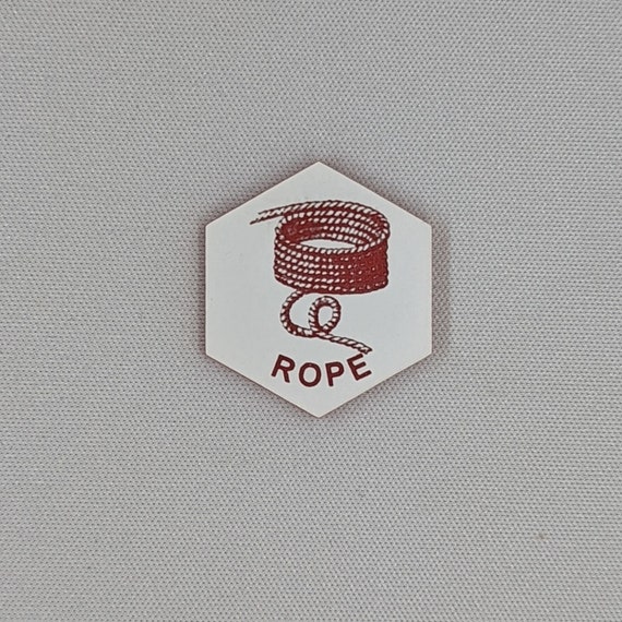 Rope v1 Tokens Plastic Laser Engraved Magic the Etsy