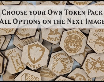 Choose your own Token Pack - | MDF | Laser Engraved | Magic the Gathering (MtG)