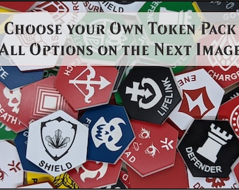 Choose your own Token Pack - | Plastic | Laser Engraved | Magic the Gathering (MtG)