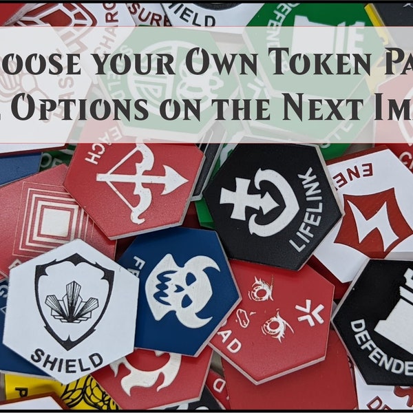 Choose your own Token Pack - | Plastic | Laser Engraved | Magic the Gathering (MtG)