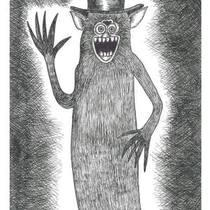 Impression d'art Babadook
