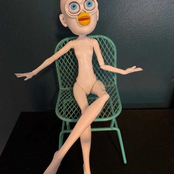 One of four. Unique art doll.