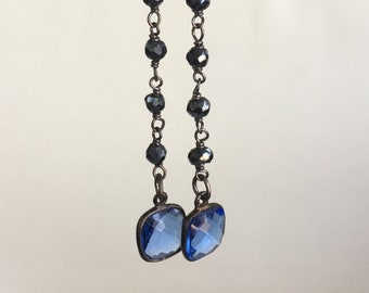 London Blue Topaz earring