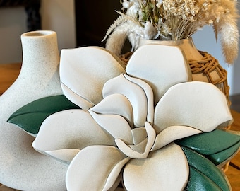 Magnolia Decor Magnolias Wood Magnolia Floral Decor