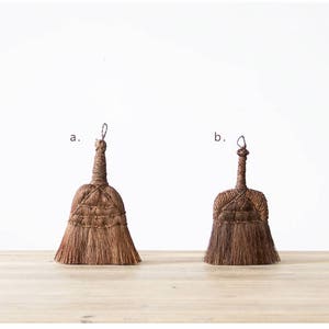 Japanese Mini Fine Brooms | vintage | handmade india palm brooms