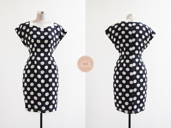 Camilla Love Dress | s | 1960s japan vintage | nav