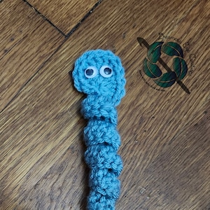 Worry worm, crochet worm, stress toy, anxiety toy, set of 5