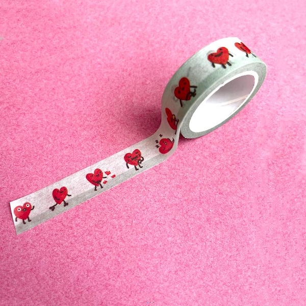 Fun Hearts Washi Tape