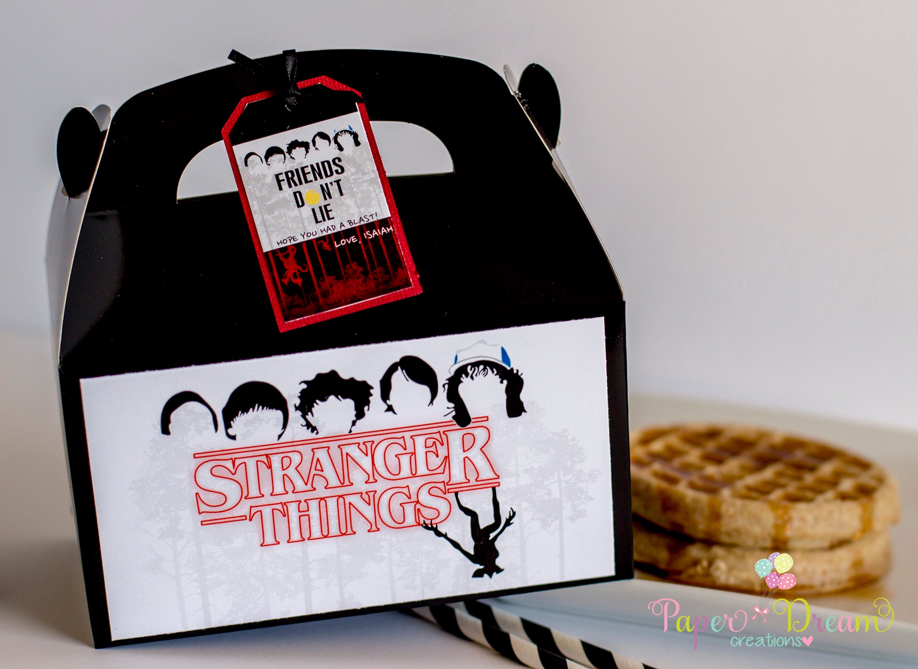SET OF 6 Stranger Things Favor Boxes Stranger Things Boxes Etsy