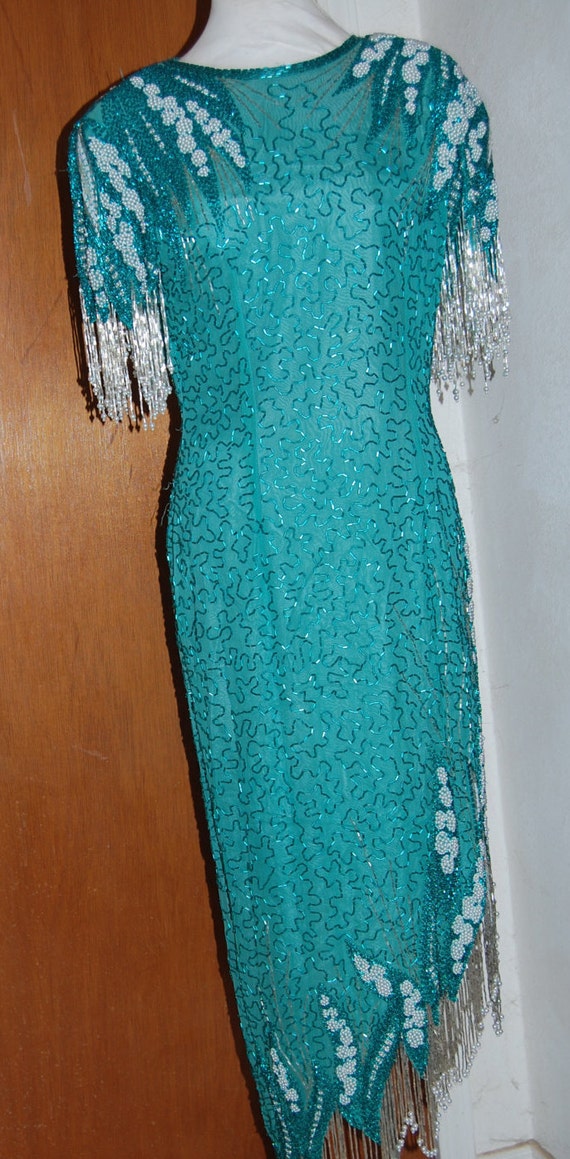 turquoise occasion dress