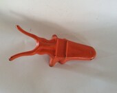 French metal Boot Remover vintage Insect design Colorful entrance decor quot Tire-bottes quot