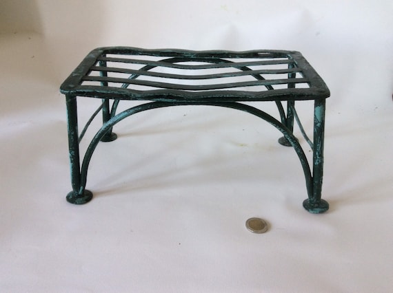 Vintage Stool Garden Weeding Open Fire Foot Warmer French Etsy