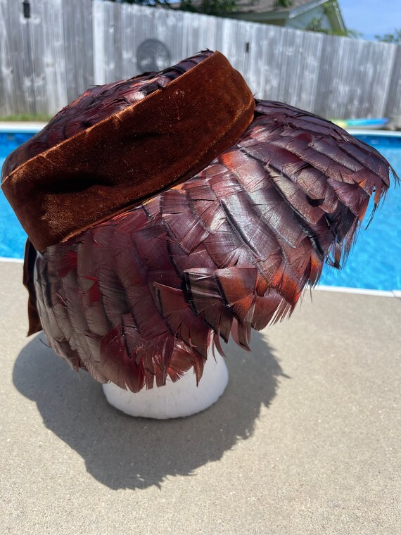 pheasant feather headpiece