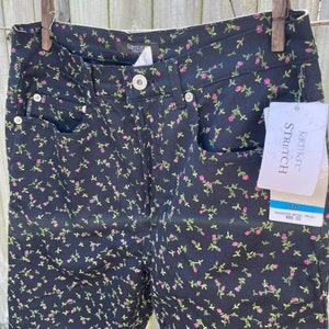 Vintage 1990s floral print pants