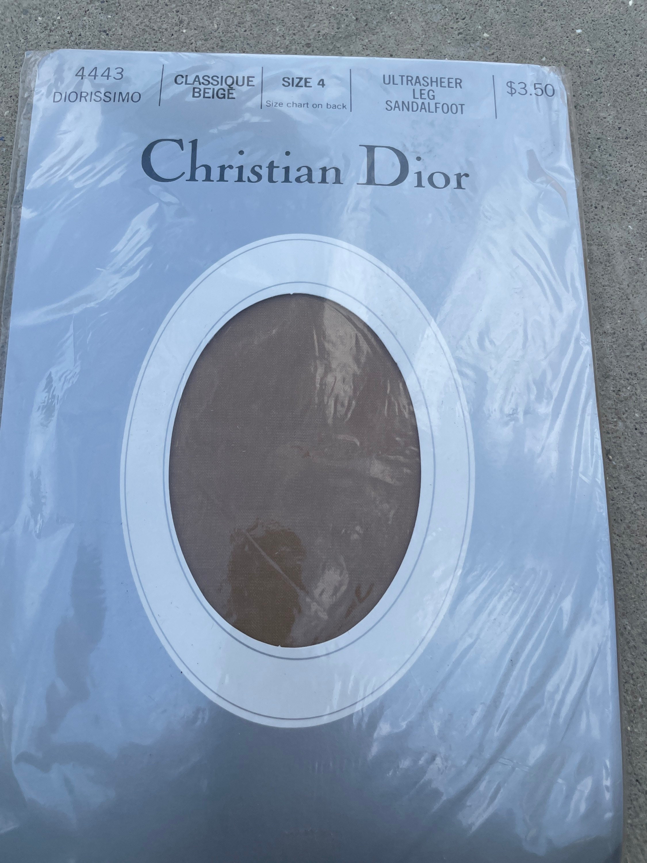 Christian Dior Nylon Pantyhose Hosiery - Etsy