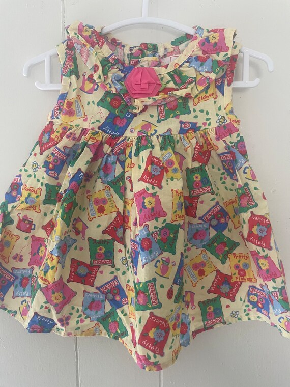 vintage Jill Lynn baby girl summmer dress