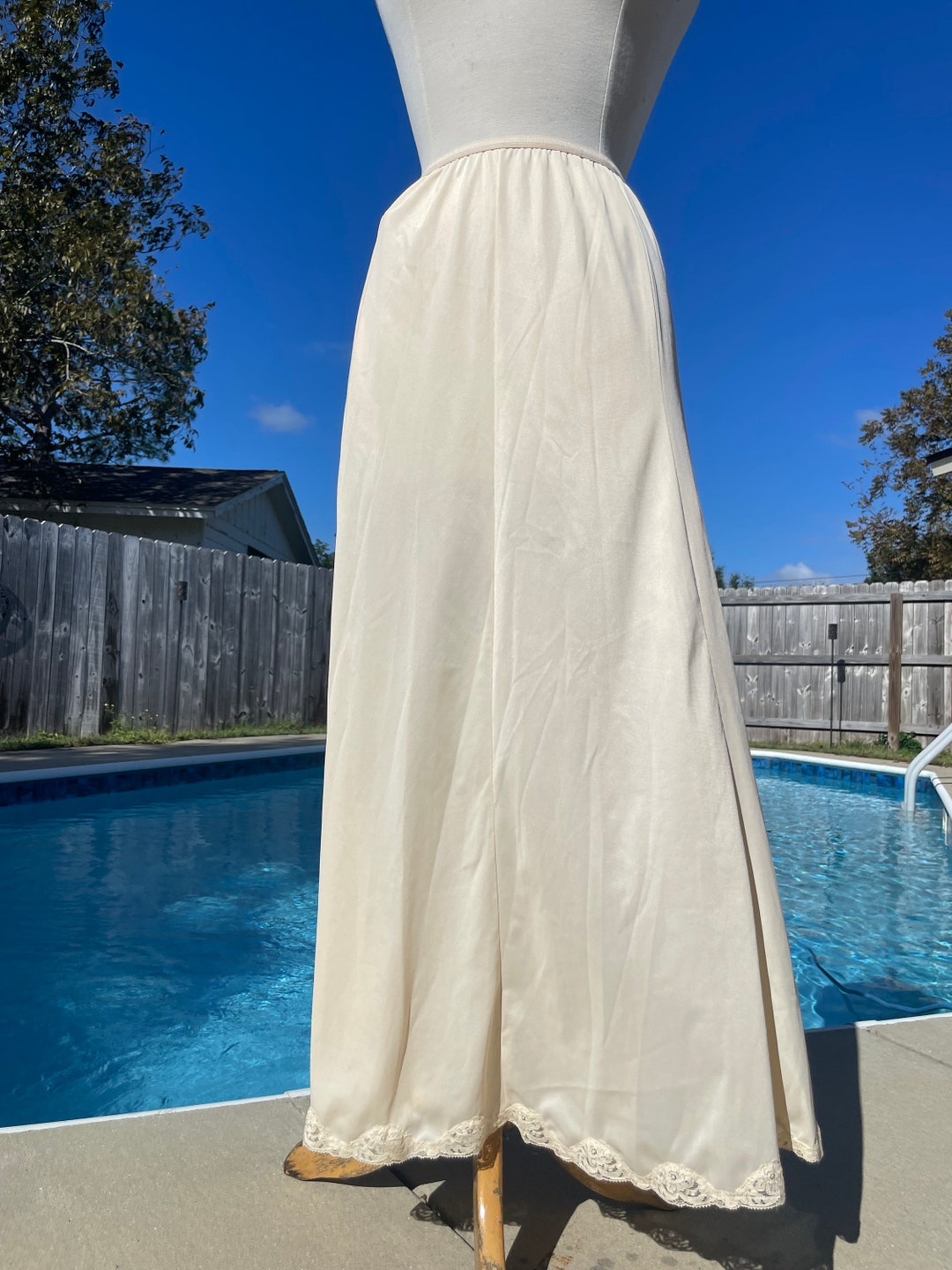 Vintage Maxi Length Half Slip Etsy