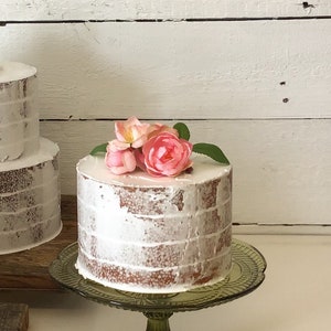 6 Fake naked cake. Cake for photo shot. Not edible. Fake cake. Perfect for wedding cake or bridal shower or photo shoot. image 1