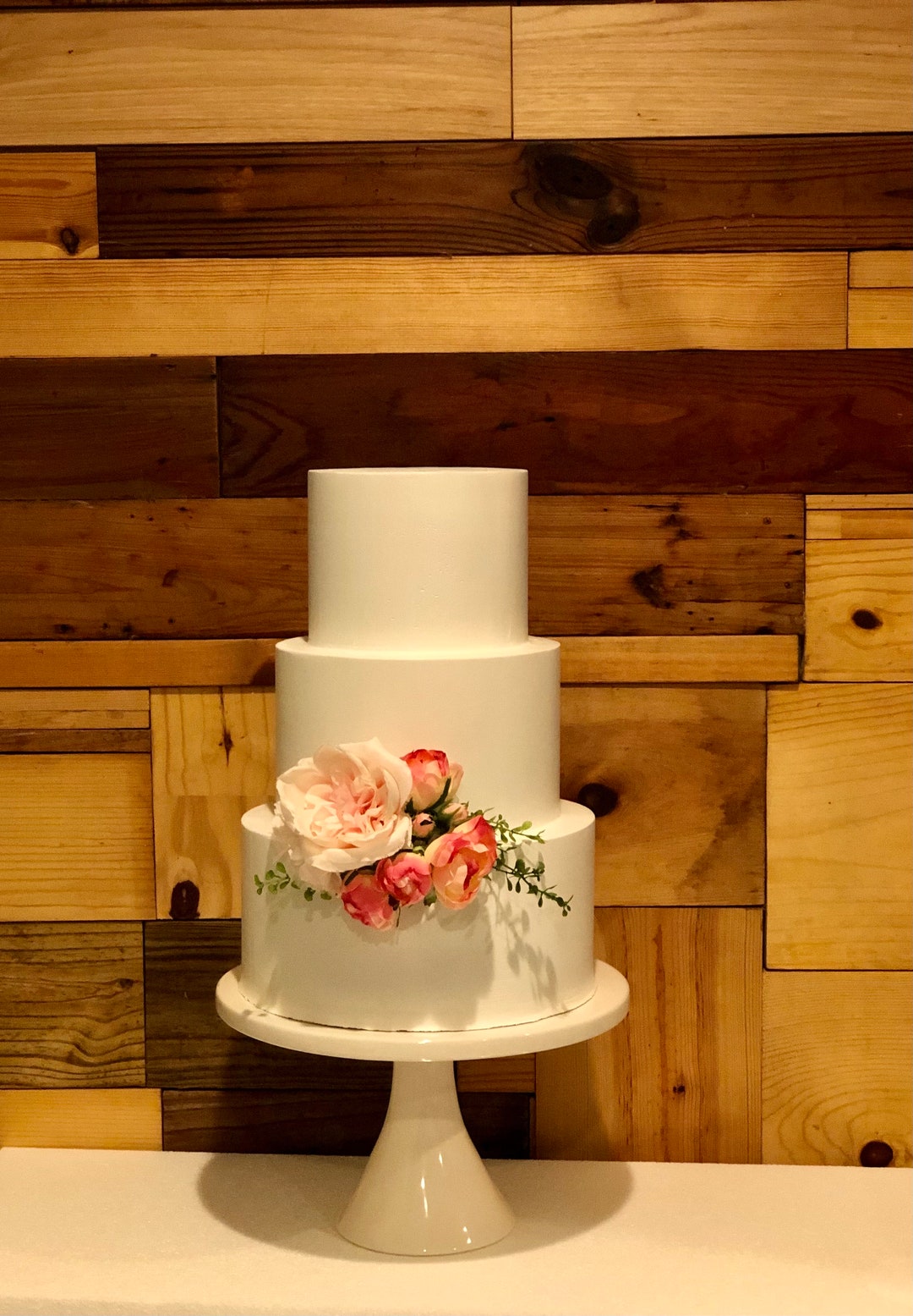 5” Tall Tiers. 3 Tier Wedding Cake. 6" 8" 10" Fake Wedding Cakes. Faux ...