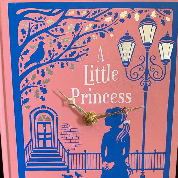 Classic Tale Book Clock: A Little Princess (Birthday/Anniversary/Christmas/Bridal Shower/Baby Shower/Nursery/Baby/Wedding/Special Occasion)