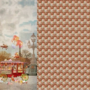 Baumwoll-Jersey Panel STENZO Mouse Candy Shop bunt 120 cm x 150 cm