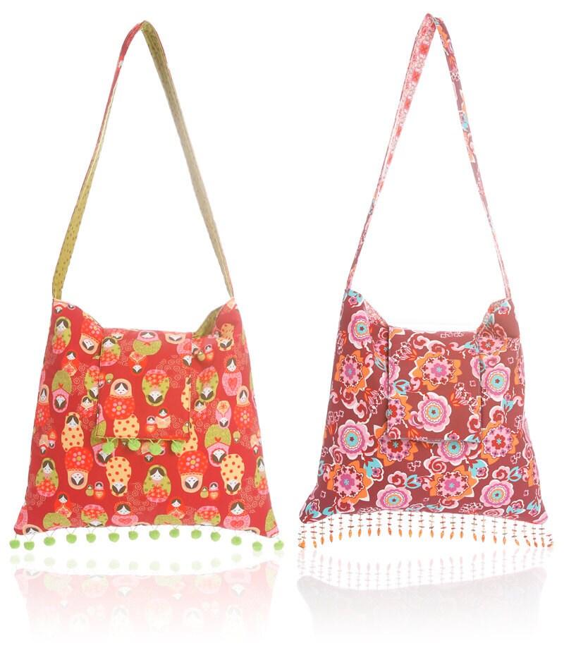 BBS 103 Tasche Hippie Schnittmuster/Fotoanleitung