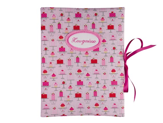bettina bruder® innen 30 Sichthüllen Cupcake Patchwork Rezeptmappe DIN A4