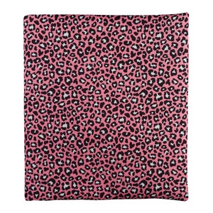 Ordner DIN A4 Leoprint Leopard rosa schwarz 8 cm Rückenbreite auf Wunsch mit Namen KEIN Schildchen