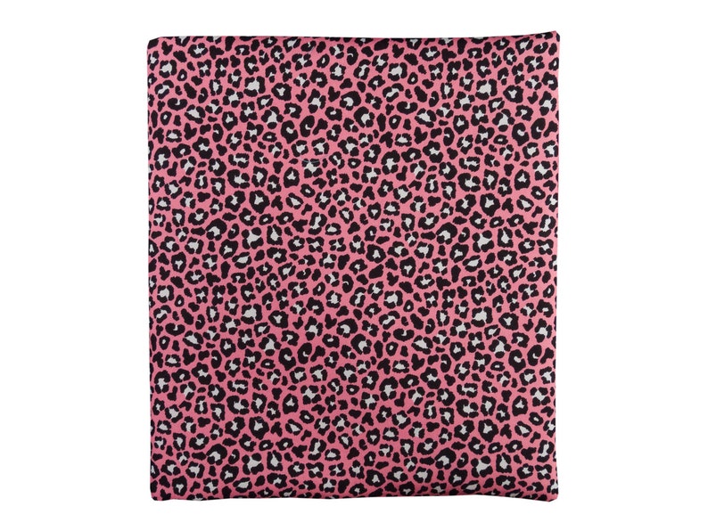 Ordner DIN A4 Leoprint Leopard rosa schwarz 8 cm Rückenbreite auf Wunsch mit Namen Bild 5