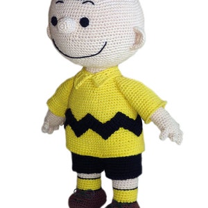 HÄKELANLEITUNG Charlie Brown / Karl i Snobben Dies ist eine Häkelanleitung, nicht das fertige Produkt Bild 3