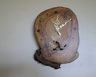 rustic wall clock