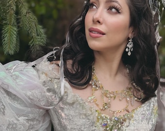 La robe de bal magique de Sarah inspirée de la robe de chambre du labyrinthe