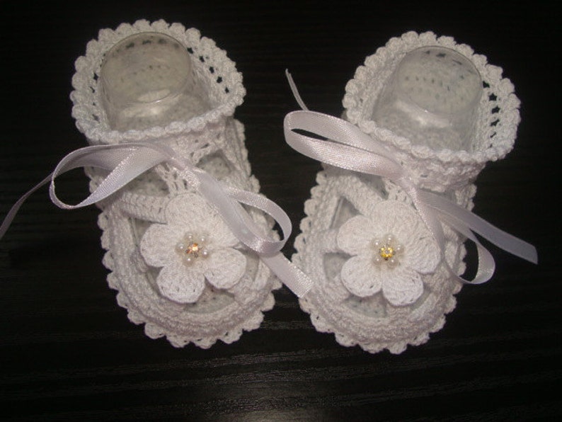 Christening Baby Bootiessandals for Baby Girl.cream or White Etsy