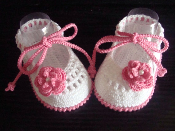 Crochet Baby Shoes Ballet Slippers Crochet Baby Girl | Etsy