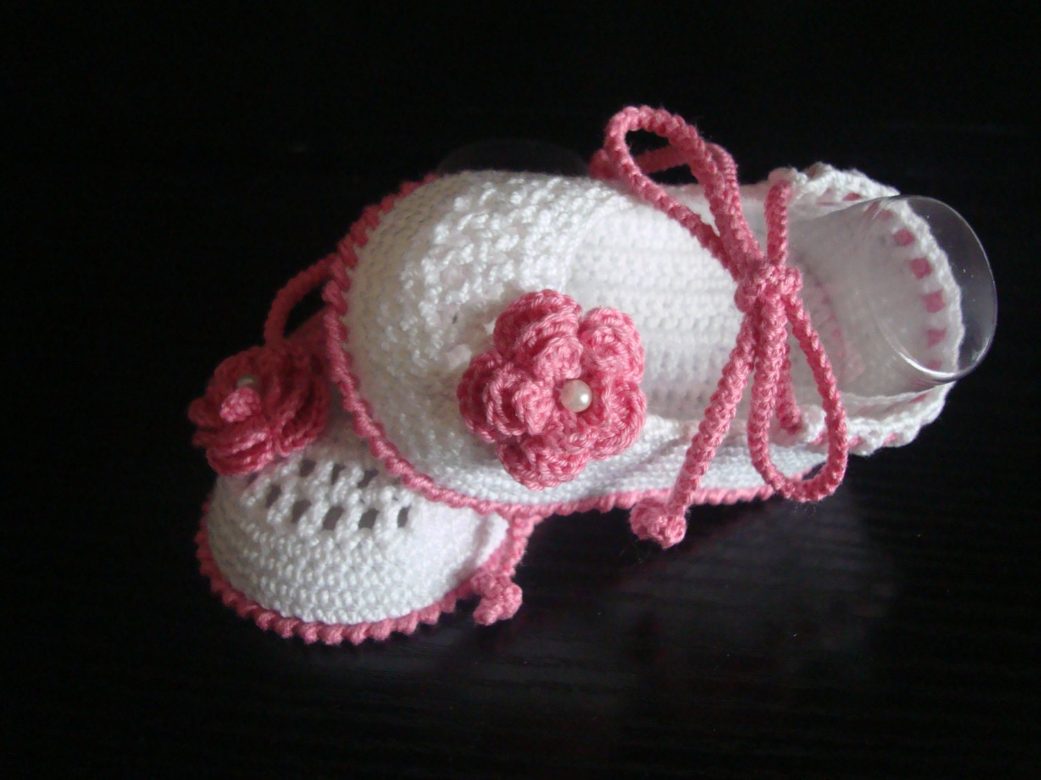 crochet ballet shoes