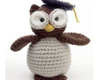 Amigurumi Graduation Owl