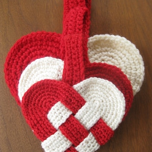 Valentine heart crochet pattern