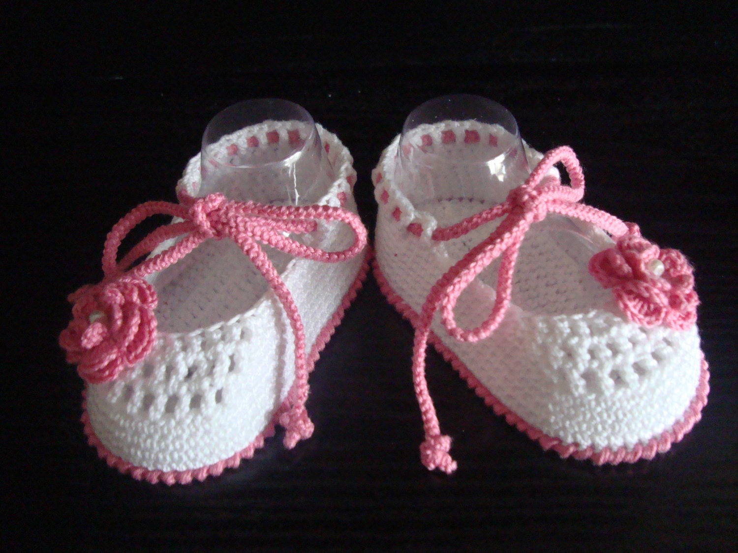 Crochet Baby Shoes Ballet Slippers Crochet Baby Girl - Etsy