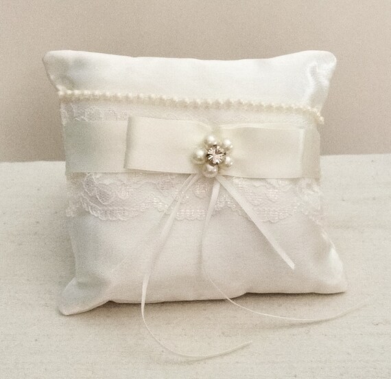 Ring Bearer Pillow Ring Bearer Cushion Wedding Ring Pillow Etsy