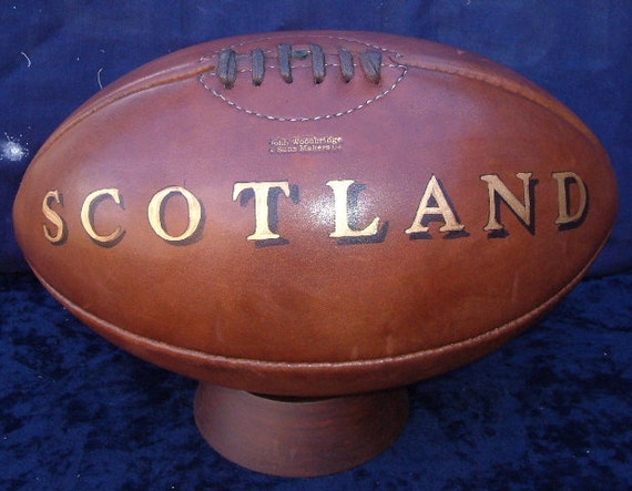 old rugby ball