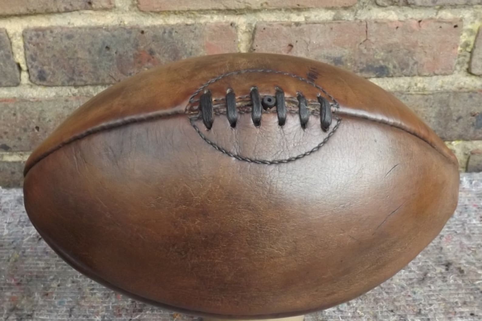 Vintage Style Rugby Ball Ireland Hand Painted Old Fashioned Etsy UK