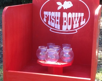 Fish Bowl Ping Pong Ball Carnival Game, Party Entertainment