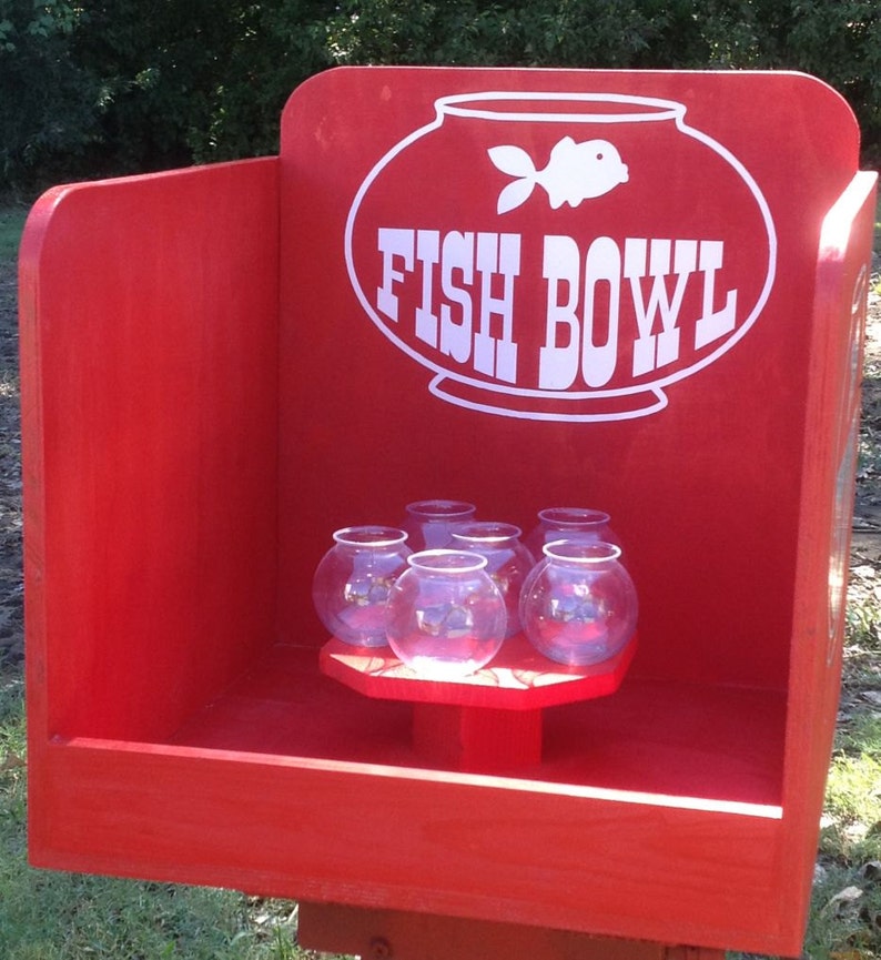 Fish Bowl Ping Pong Ball Carnival Game for Birthday, Church, VBS, School Party, or Trade Shows. image 1